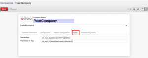 Create your business profile on Odoo